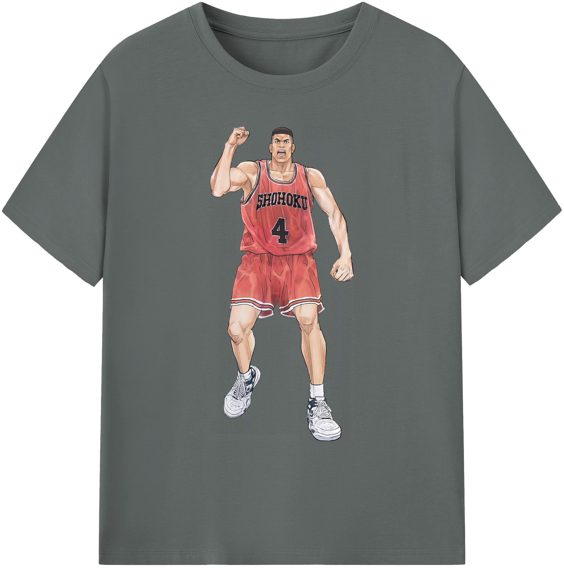 （画像用） SLAM DUNK／スラムダンク 綿100％ メンズ半袖Tシャツ｜肌触りやわらか＆通気性